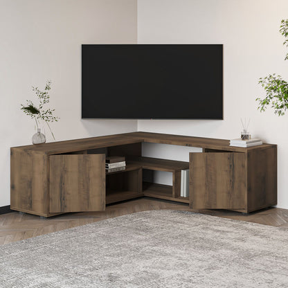 Έπιπλο Τηλεόρασης TV Βάση Σύνθεση Antique Καρυδί | 382NRC2522