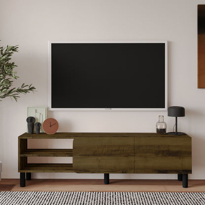 Έπιπλο Τηλεόρασης TV Βάση Σύνθεση Antique Καρυδί | 382NRC2536