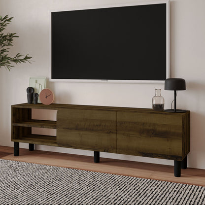 Έπιπλο Τηλεόρασης TV Βάση Σύνθεση Antique Καρυδί | 382NRC2536