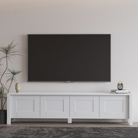 Έπιπλο Τηλεόρασης TV Βάση Σύνθεση Λευκό | 382NRC2539