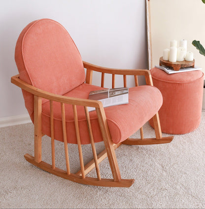 Πολυθρόνα Κουνιστή Υφασμάτινη