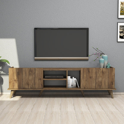Έπιπλο Τηλεόρασης TV Βάση Σύνθεση Καρυδί | 389MZA1101