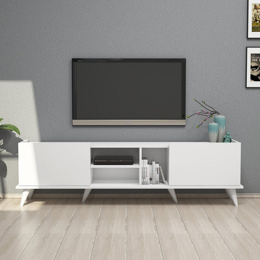 Έπιπλο Τηλεόρασης TV Βάση Σύνθεση Λευκό | 389MZA1105