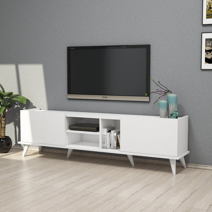 Έπιπλο Τηλεόρασης TV Βάση Σύνθεση Λευκό | 389MZA1105