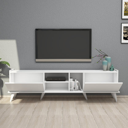 Έπιπλο Τηλεόρασης TV Βάση Σύνθεση Λευκό | 389MZA1105