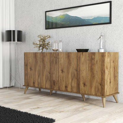 Μπουφές Καρυδί 180x45x80,8cm | 389MZA1126