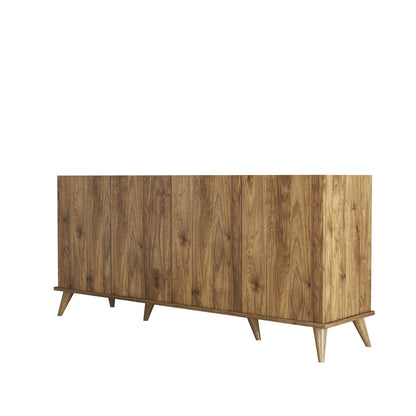 Μπουφές Καρυδί 180x45x80,8cm | 389MZA1126