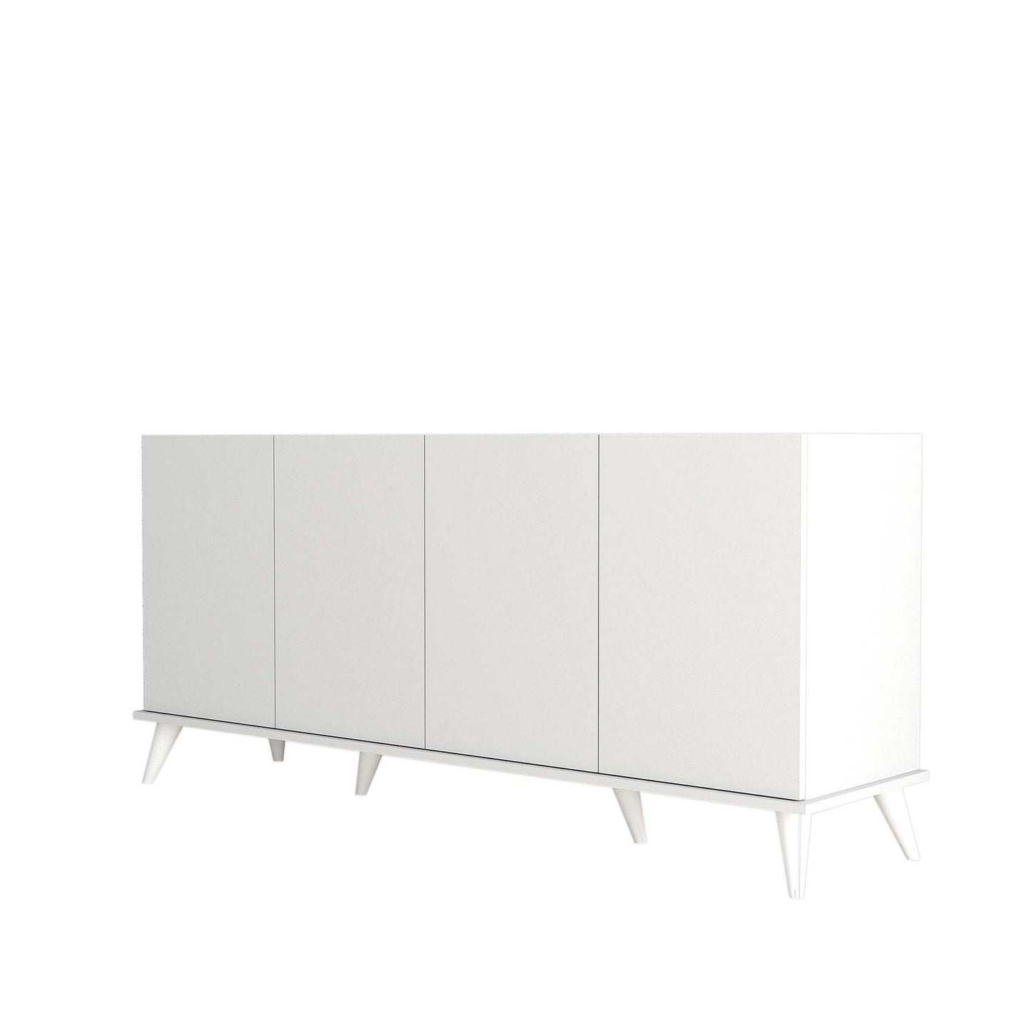 Μπουφές Λευκό 180x45x80,8cm | 389MZA1127