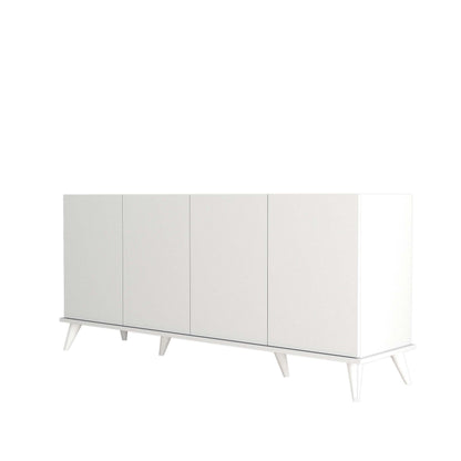 Μπουφές Λευκό 180x45x80,8cm | 389MZA1127
