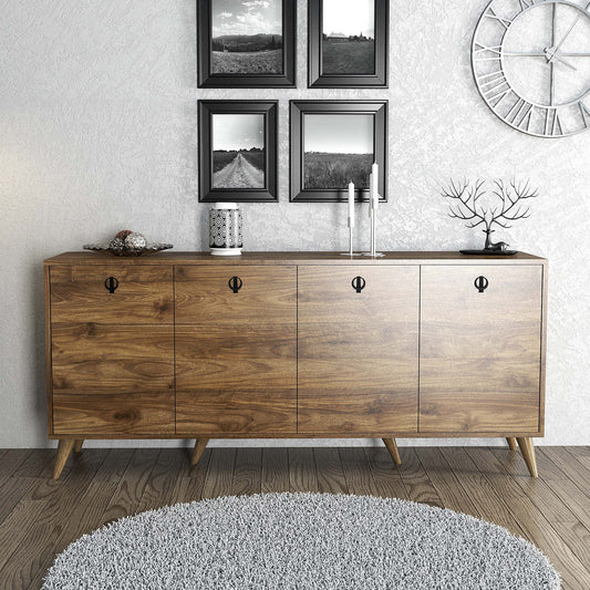 Μπουφές Καρυδί 180x45x80cm | 389MZA1129