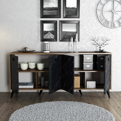 Μπουφές Καρυδί
Μαύρο Μάρμαρο 180x45x80cm | 389MZA1133