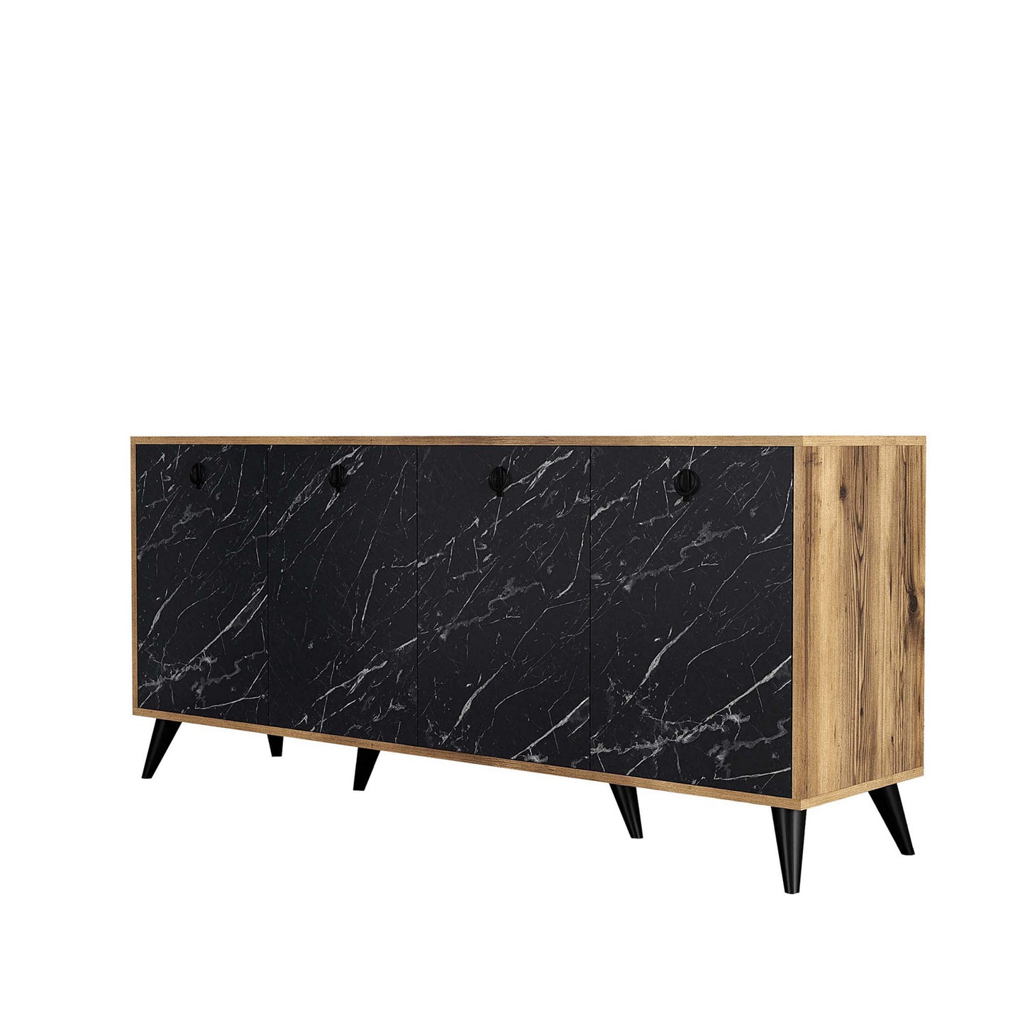 Μπουφές Καρυδί
Μαύρο Μάρμαρο 180x45x80cm | 389MZA1133