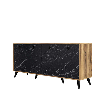 Μπουφές Καρυδί
Μαύρο Μάρμαρο 180x45x80cm | 389MZA1133