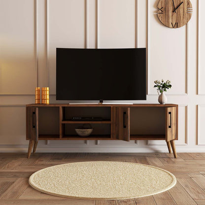 Έπιπλο Τηλεόρασης TV Βάση Σύνθεση Καρυδί | 389MZA1168