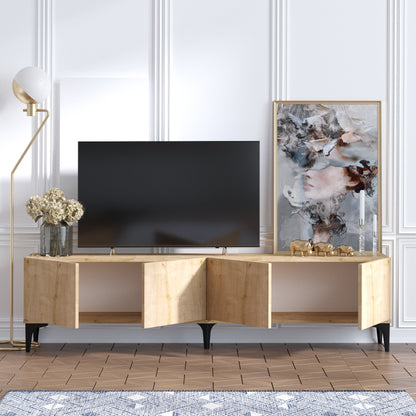 Έπιπλο Τηλεόρασης TV Βάση Σύνθεση Sapphire Δρυς | 393MRD1123