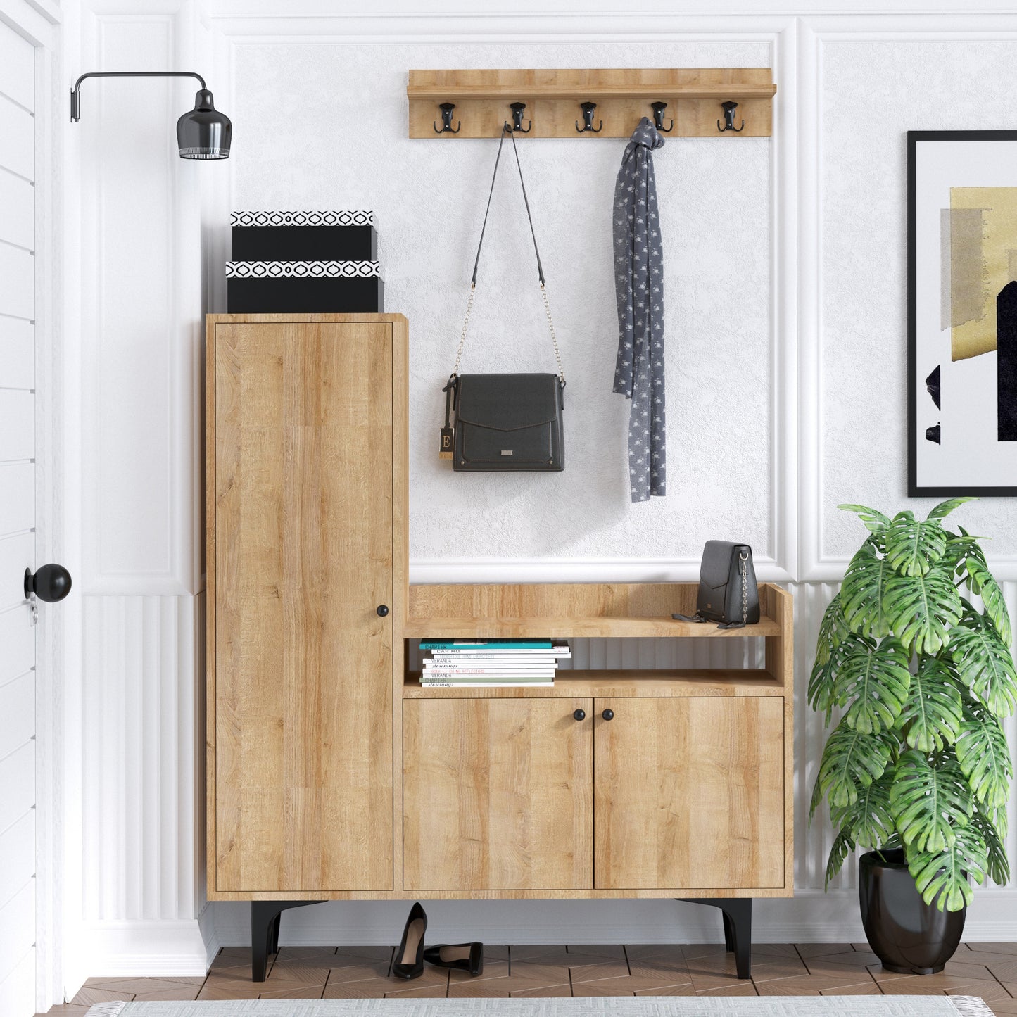 Έπιπλο Εισόδου Βάση για Παλτό