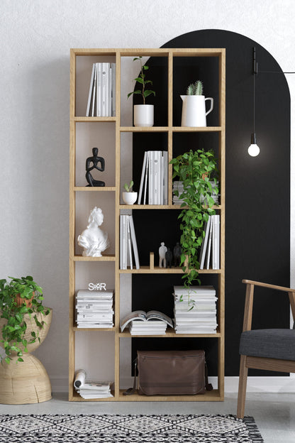 Βιβλιοθήκη 75 × 18 × 170 εκ. Sapphire Δρυς GR393MRD1263