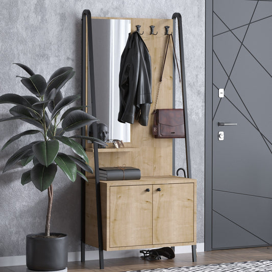 Έπιπλο Εισόδου Βάση για Παλτό