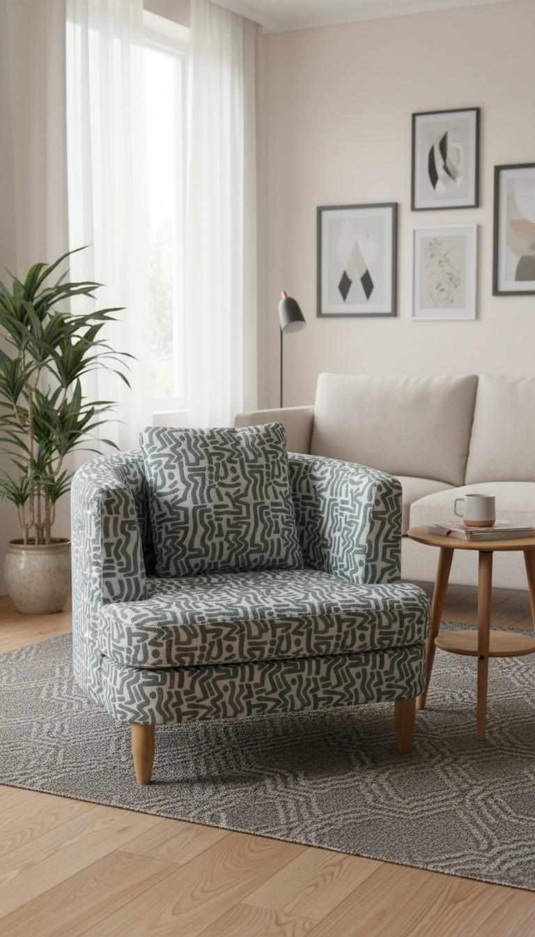 Πολυθρόνα Μπερζέρα Πράσινο 403SDR1104