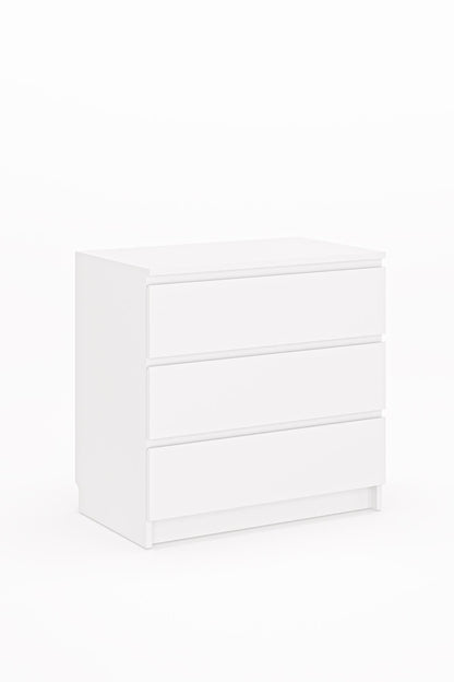 Συρταριέρα 80x77.5x48 εκ Λευκό 462MSR1201