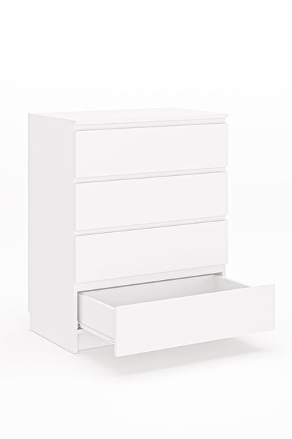 Συρταριέρα 80x100x48 εκ Λευκό 462MSR1202