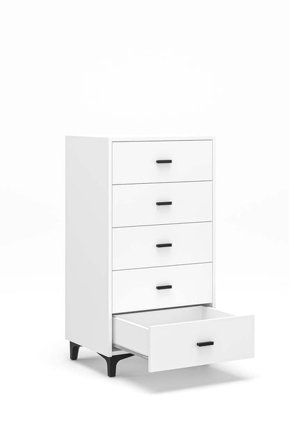 Συρταριέρα 60x112x45 εκ Λευκό 462MSR1207