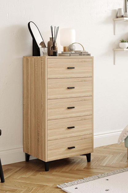 Συρταριέρα 60x112x45 εκ Sonomo Oak 462MSR1209