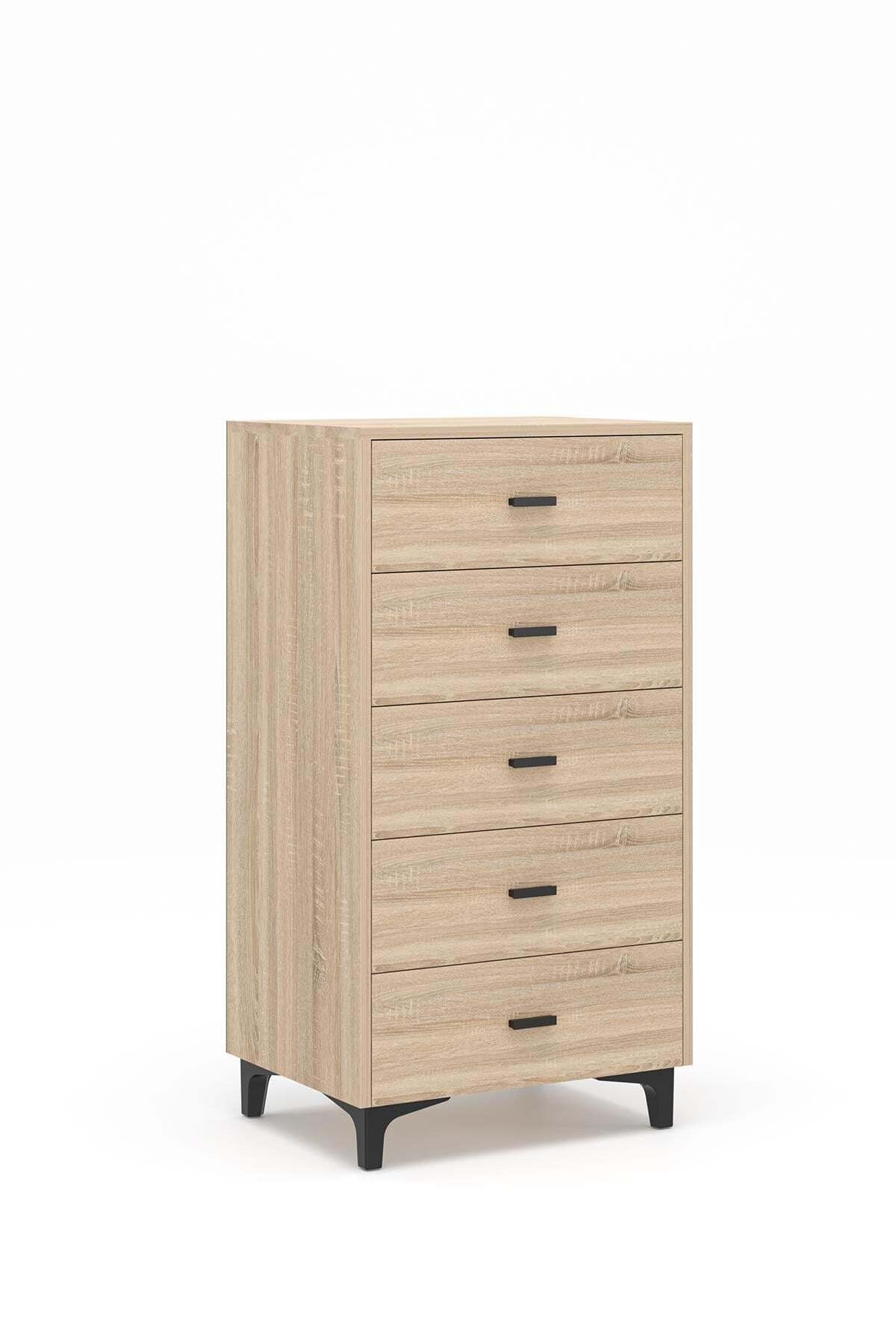 Συρταριέρα 60x112x45 εκ Sonomo Oak 462MSR1209