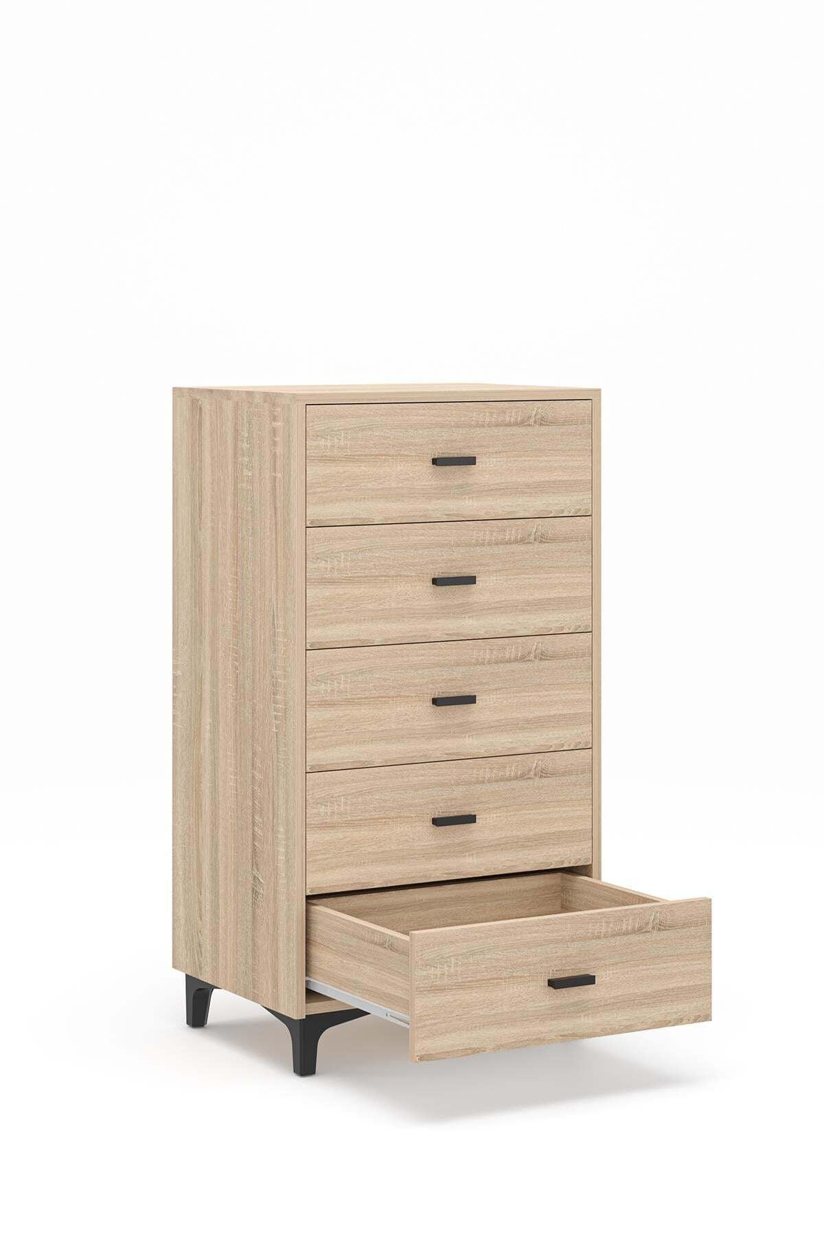 Συρταριέρα 60x112x45 εκ Sonomo Oak 462MSR1209