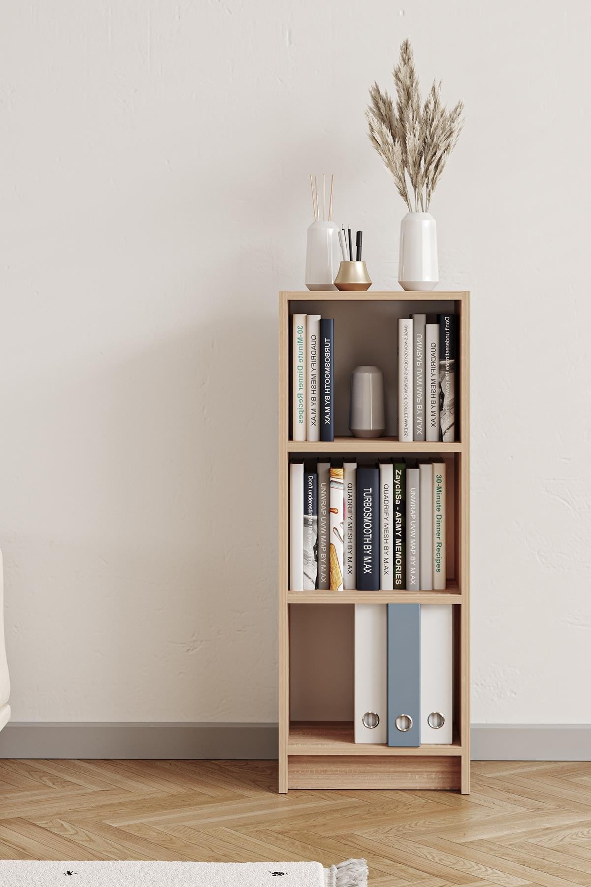 Βιβλιοθήκη Δρυς Sonomo 40x105x28 εκ 462MSR1408