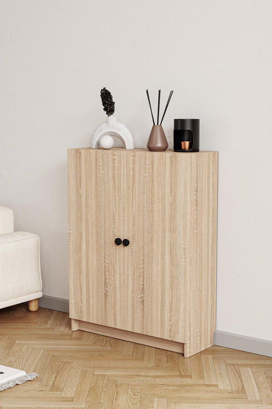 Βιβλιοθήκη Δρυς Sonomo 80x105x28 εκ 462MSR1413