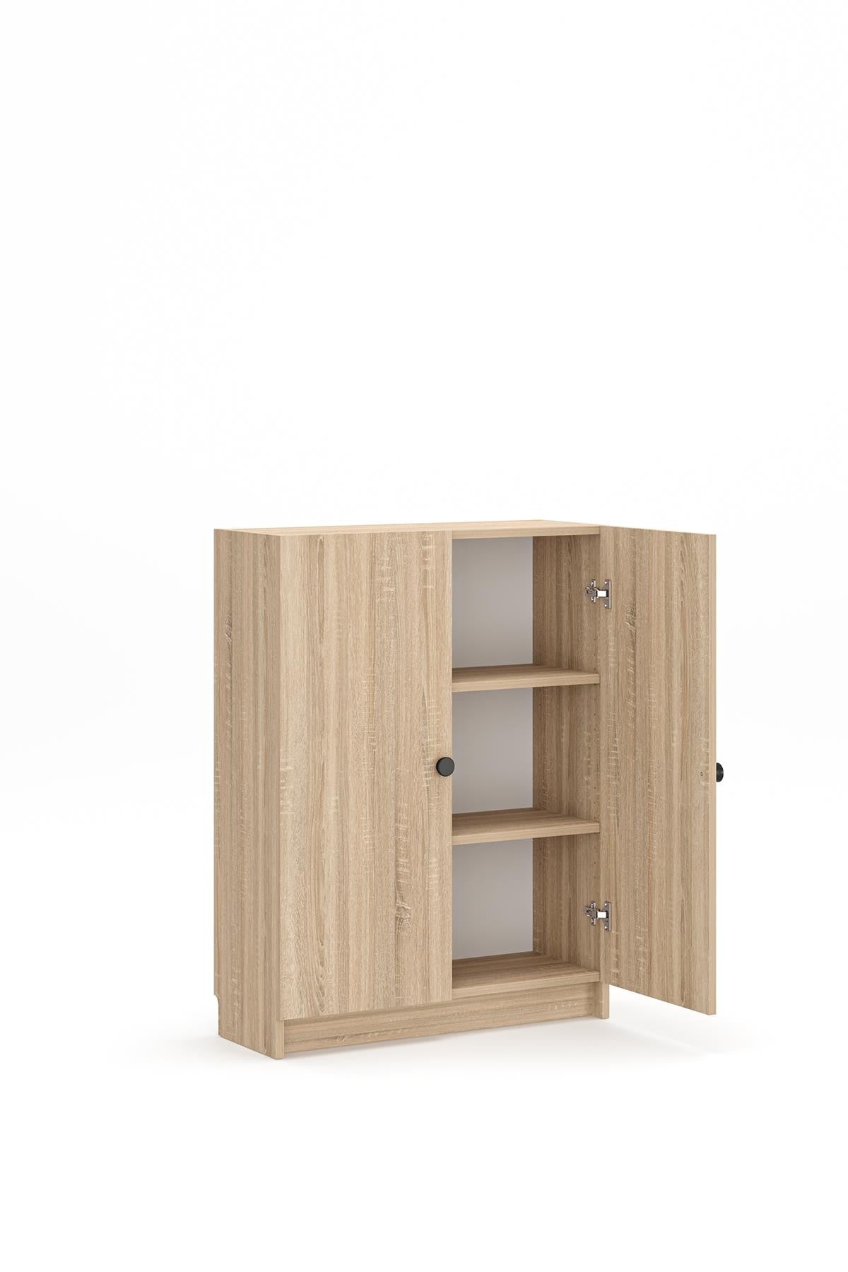 Βιβλιοθήκη Δρυς Sonomo 80x105x28 εκ 462MSR1413