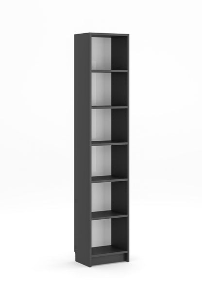 Βιβλιοθήκη Ανθρακί 40x200x28 εκ 462MSR1416