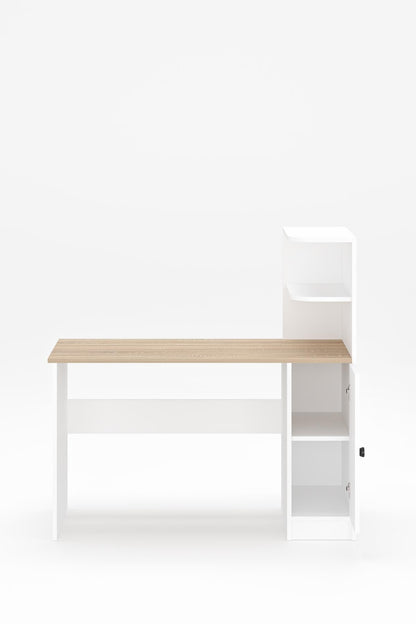 Γραφείο 127,5x50x75 εκ. Δρυς Sonoma / Λευκό 462MSR2308