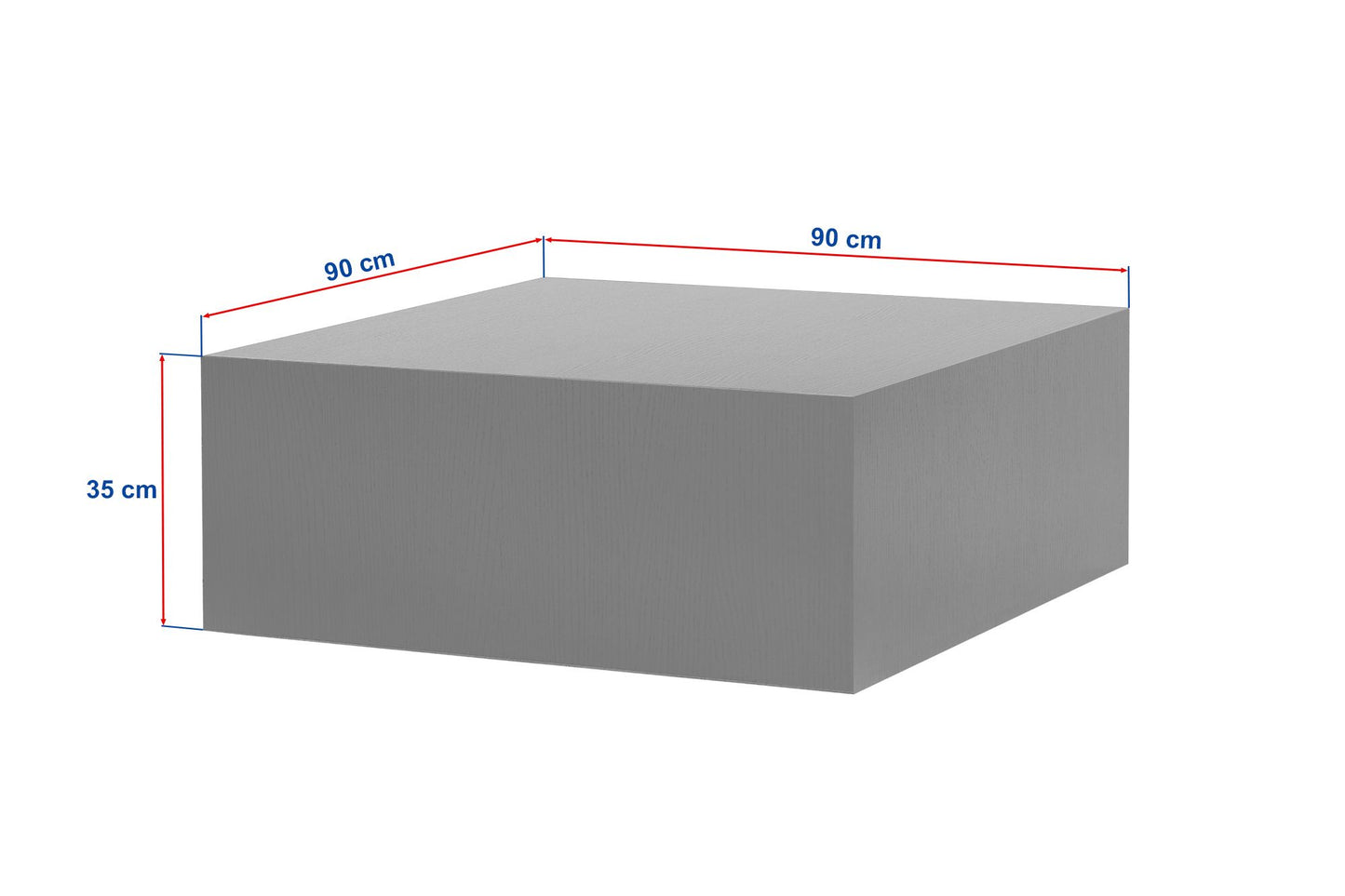 Τραπεζάκι Σαλονιού Όψη Πέτρας με Διακριτικές Χωνευτές Ρόδες– Εύκολη Μετακίνηση Πλήρως Συναρμολογημένο 467NRD1102