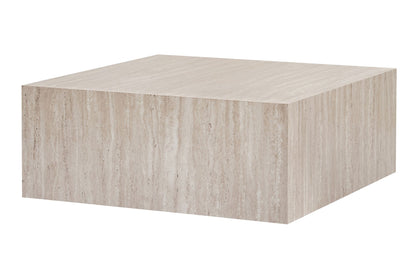 Τραπεζάκι Σαλονιού Travertine 90 x 90 x 35 εκ GR467NRD1102