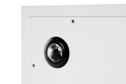 Τραπεζάκι Σαλονιού Δρυς με Διακριτικές Χωνευτές Ρόδες– Εύκολη Μετακίνηση Πλήρως Συναρμολογημένο 467NRD1103