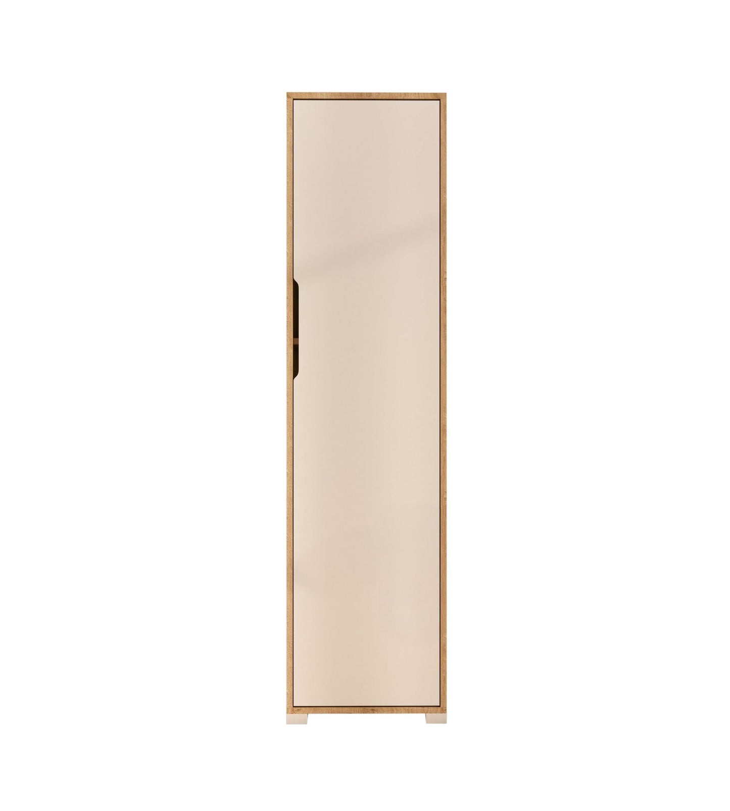 Ντουλάπα 47x183x45 εκ Sapphire Oak White 469ORN1103