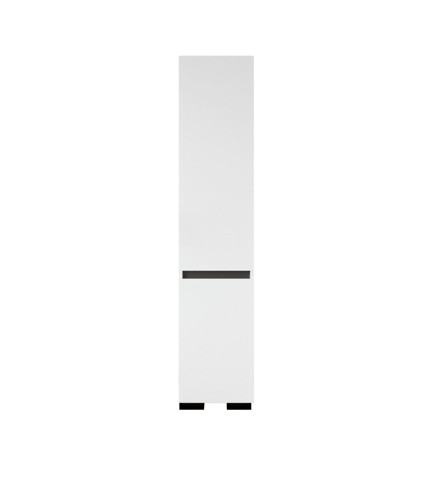 Ντουλάπα 45x210x52 εκ White Anthracite 469ORN1104