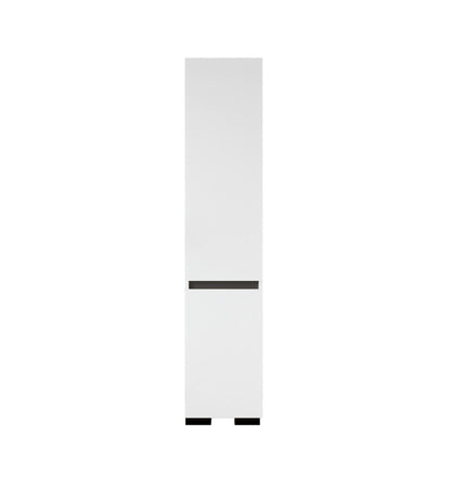 Ντουλάπα 45x210x52 εκ White Anthracite 469ORN1104