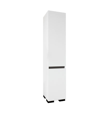 Ντουλάπα 45x210x52 εκ White Anthracite 469ORN1104