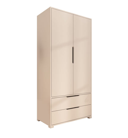 Ντουλάπα 90x183x45 εκ Λευκό 469ORN1107