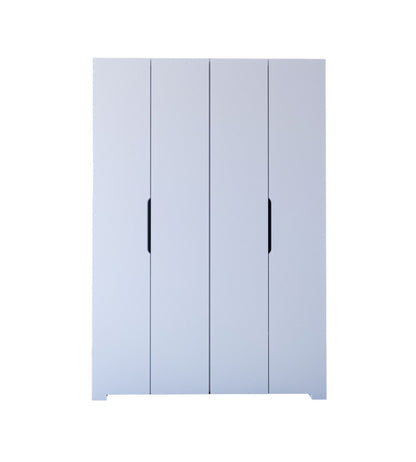 Ντουλάπα 120x180x43.3 εκ Λευκό 469ORN1117