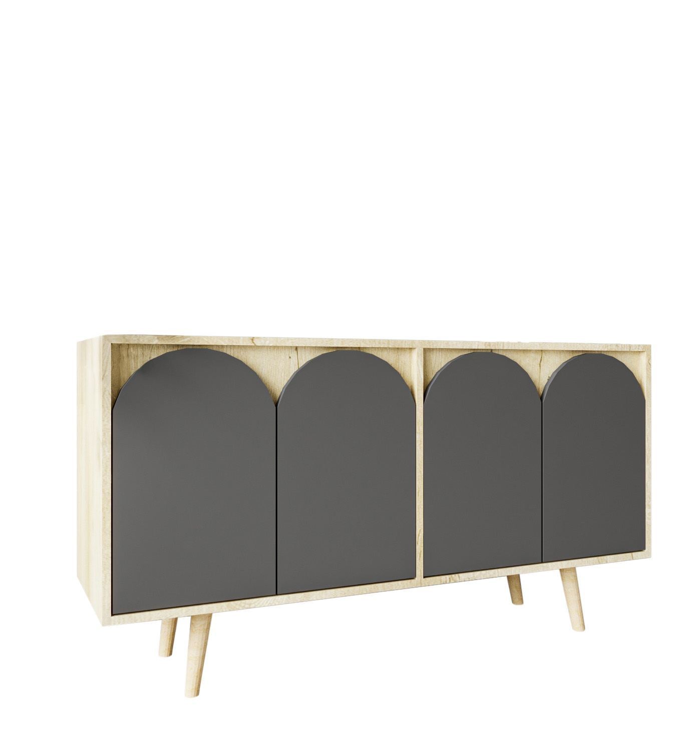 Μπουφές Sapphire Δρυς
Ανθρακί 150x45x80cm | 469ORN1515