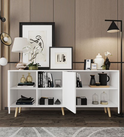 Κονσόλα Μπουφές 180x80x45 εκ Λευκό 469ORN1526