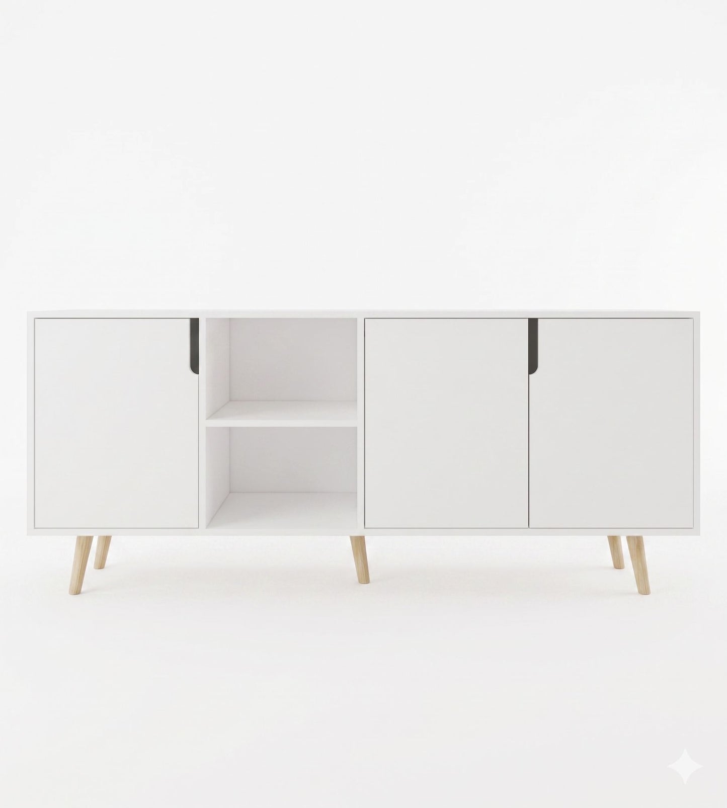 Κονσόλα Μπουφές 180x80x45 εκ Λευκό 469ORN1526