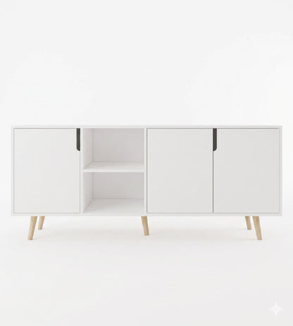 Κονσόλα Μπουφές 180x80x45 εκ Λευκό 469ORN1526