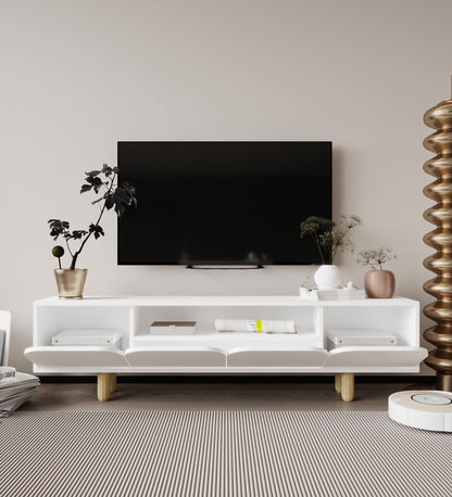 Έπιπλο Τηλεόρασης TV Βάση Σύνθεση Λευκό | 469ORN1701