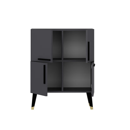 Μπουφές Ανθρακί 70x35x90cm | 475OLV1713