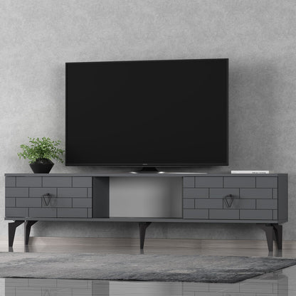 Έπιπλο Τηλεόρασης TV Βάση Σύνθεση Ανθρακί | 475OLV2927